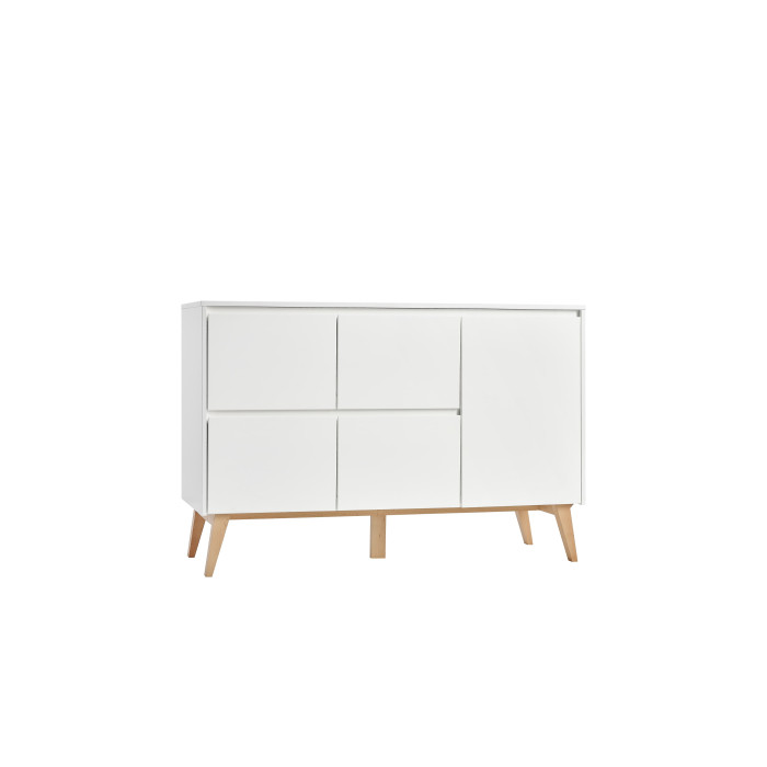 Kumode su 4 stalčiais ir durimis (Classy kolekcija) Kumode su 4 stalčiais ir durimis (Classy kolekcija)